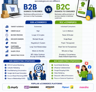 B2B vs B2C eCommerce: What's the Difference? | Complete Guide for Business Growth in 2026